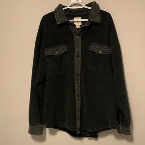 Distressed Billabong Shacket